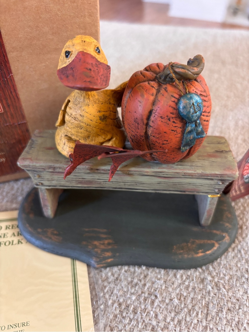 American Chestnut Folk Art AM1801 The Prize Pumpkin